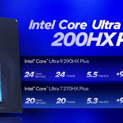 Intel lança CPUs Core Ultra 200HX Plus para laptops gamer de alto desempenho