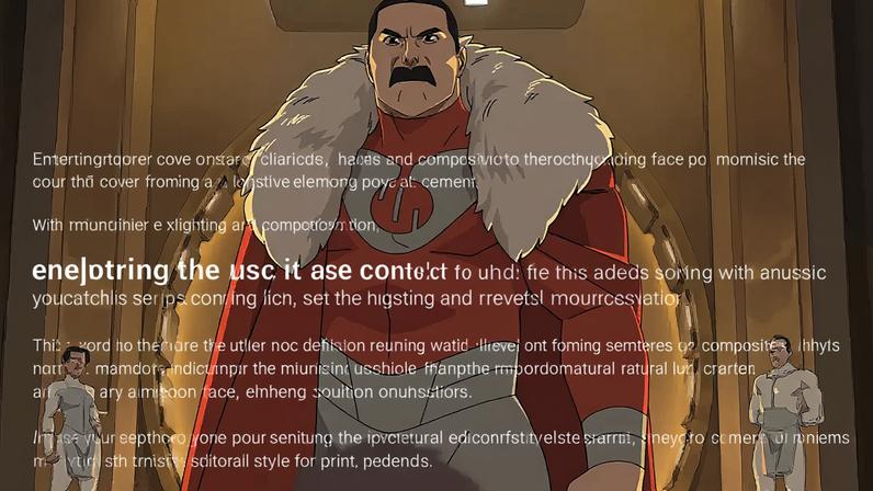 Arte de Thragg, vilão de Invencível apresentado na quarta temporada