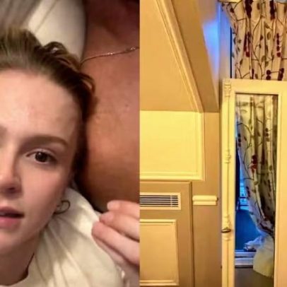 Isabella Scherer grávida relata perrengues em viagem após janela cair sobre ela