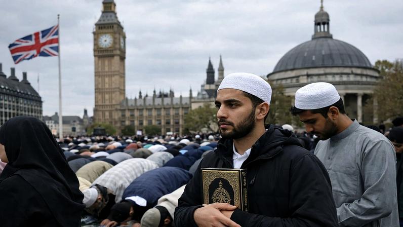 Imagem ilustrativa relacionada ao tema de hostilidade antimuçulmana no Reino Unido.