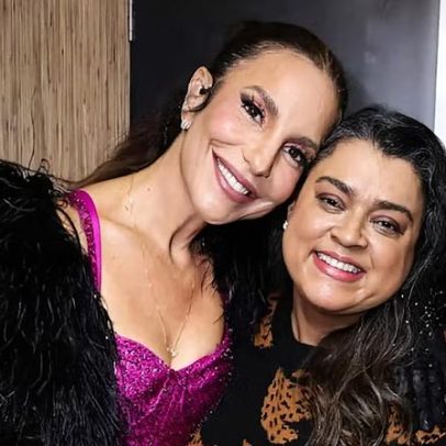 Ivete Sangalo posta foto de Preta Gil e lamenta saudade que aperta