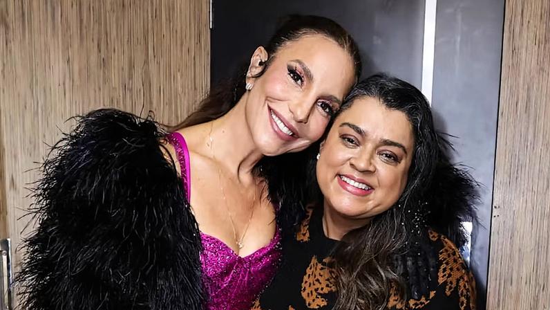 Ivete Sangalo posta foto de Preta Gil e lamenta saudade que aperta