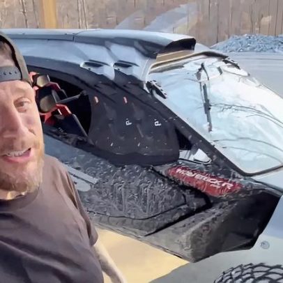 Jelly Roll é levado ao hospital após capotamento de ATV em acidente