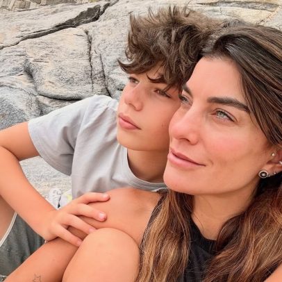 Joana Balaguer comenta parceria com filho de 11 anos e vida nômade