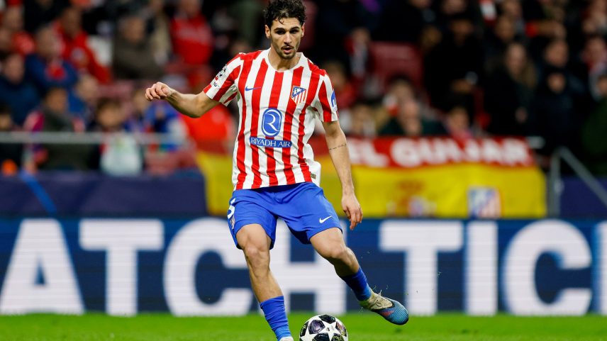 Johnny Cardoso em ação pelo Atlético de Madrid — Foto: Jose Breton/Pics Action/NurPhoto via Getty Images