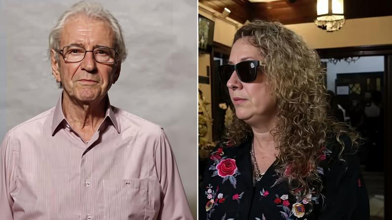 Filha de Juca de Oliveira se emociona na despedida do ator