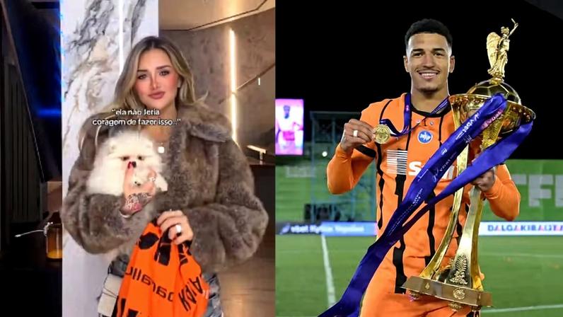 Bruna Rotta namora Kauã Elias — Foto: Reprodução/Instagram