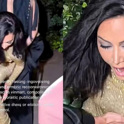 Kim Kardashian sofre tombo com salto de 20 cm e preocupa tornozelo