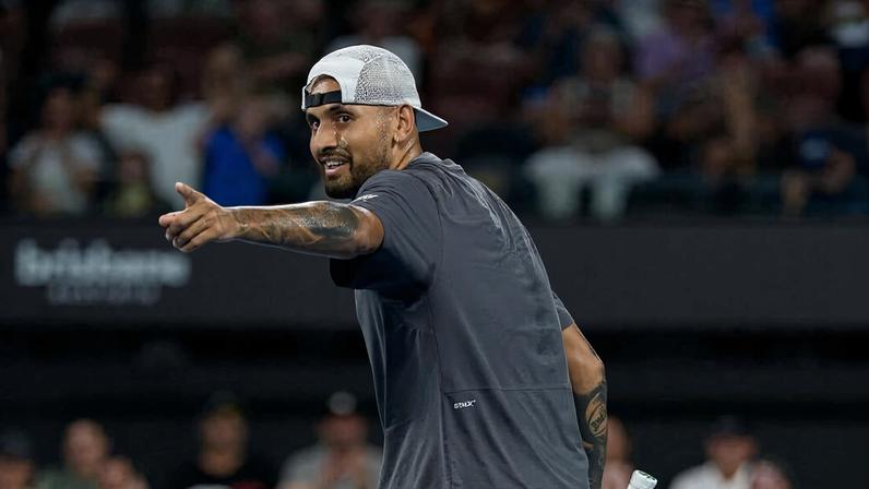 Nick Kyrgios (Foto: Brisbane International/Instagram)