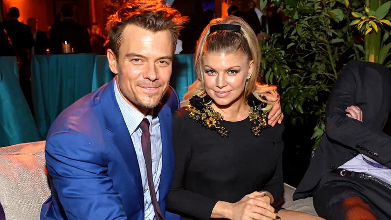 Fergie (pictured above in February 2013) reacted to news her ex-husband, Josh Duhamel, has a baby on the way.