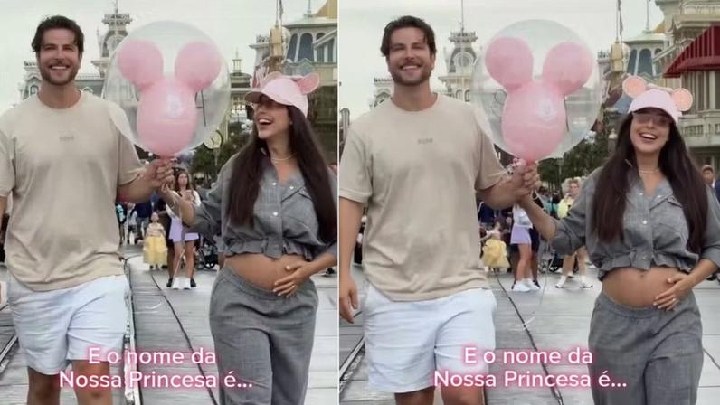 Laís Caldas com Gustavo Marsengo — Foto: Instagram/Reprodução