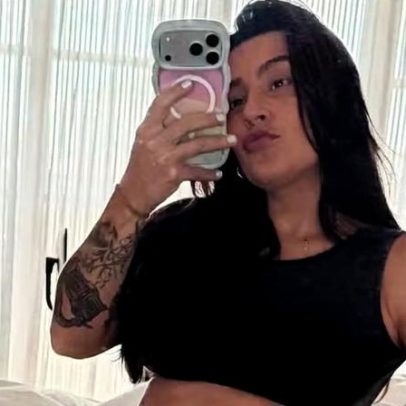 Gravidez de Lauana Prado é destacada durante treino