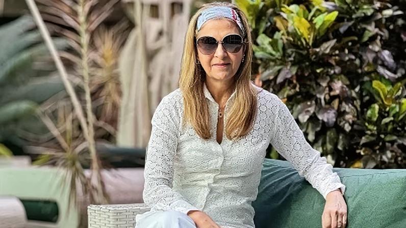 Leila Pereira, presidente do Palmeiras