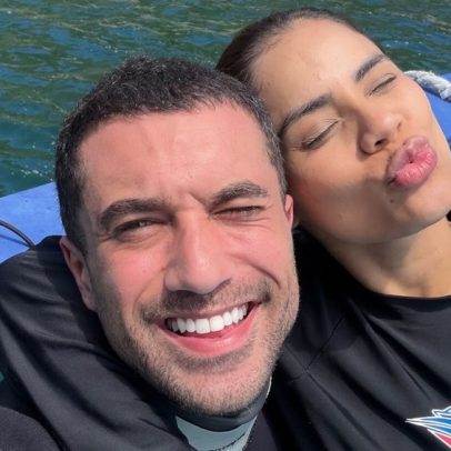 Ricardo Vianna declara-se a Lexa durante mergulho no mar