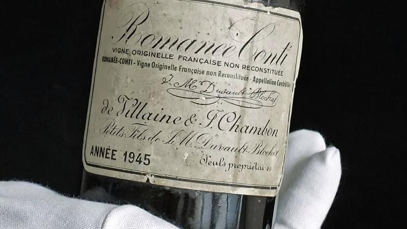 Vinho francês de 1945 quebra recorde e é leiloado por R$ 4,2 milhões