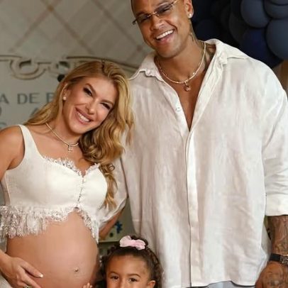 Lore Improta e Léo Santana revelam chá de bebê e nome do segundo filho