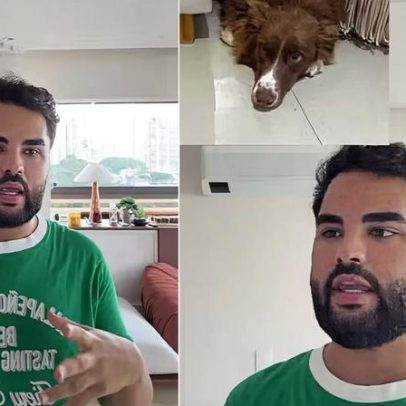 Lucas Guedez se pronuncia sobre acusações de abandono de cachorrinha