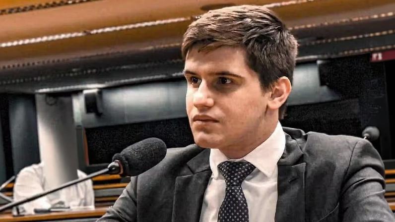 Lucas Pavanato, do PL, foi o candidato a vereador mais votado da cidade de São Paulo. — Foto: Divulgação