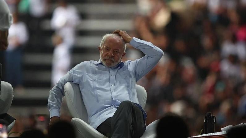 Lula durante evento em São Paulo