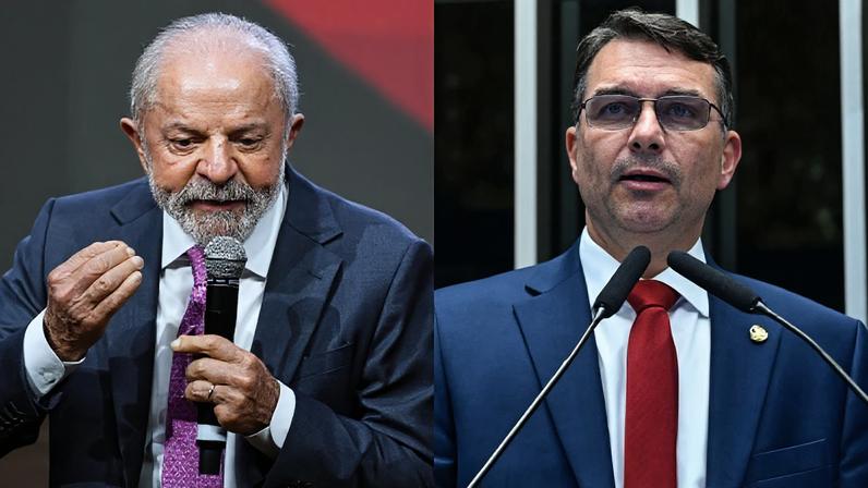 Flávio e Lula estão empatados, aponta pesquisa Genial/Quaest