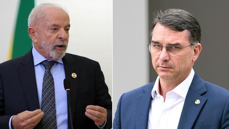 Pesquisa Quaest aponta empate entre Lula e Flávio Bolsonaro no 2º turno