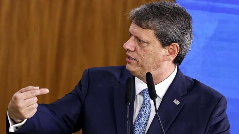 O governador de São Paulo, Tarcísio de Freitas. Foto: Marcelo Camargo/Agência Brasil