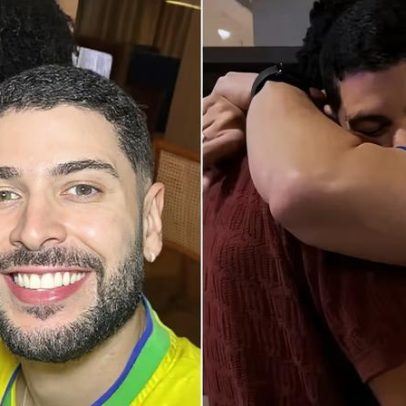 Reencontro de Breno e Marcelinho após affair no BBB 2026