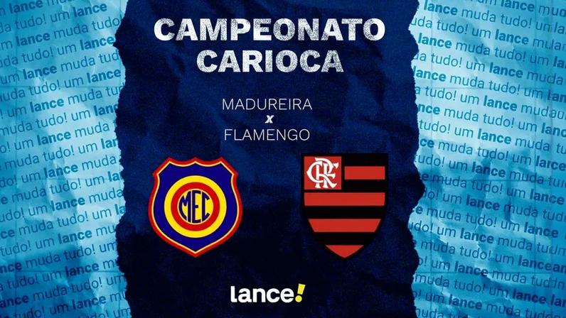 Madureira x Flamengo: onde assistir e prováveis escalações
