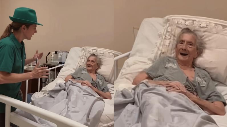 Maitê Proença divulga vídeo da mãe de Ney Matogrosso, falecida aos 103