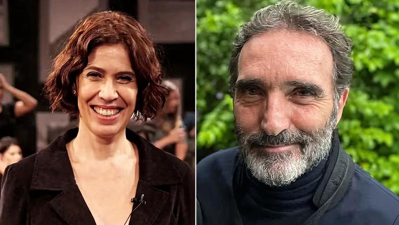 Maria Clara Gueiros e Edgar Duvivier — Foto: Juliana Coutinho/Divulgação e Reprodução/Instagram