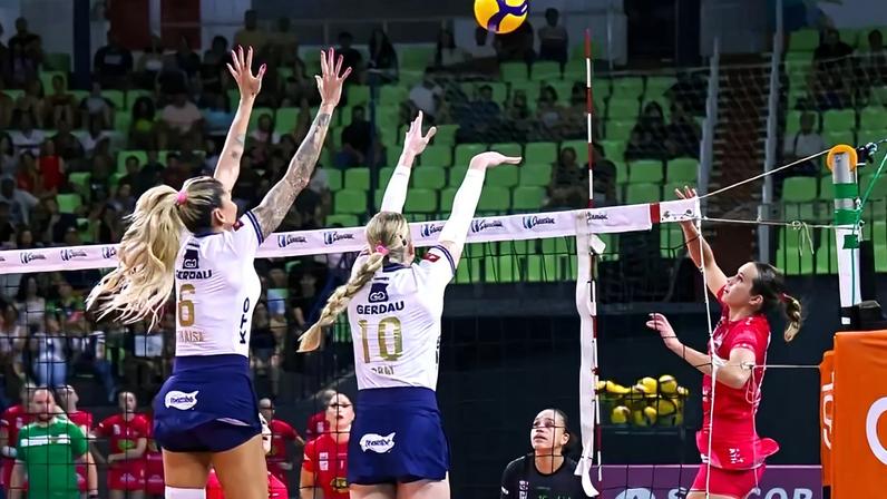 Maringá x Minas pela Superliga Feminina 24/25 (Foto: Eduardo Maroldi)