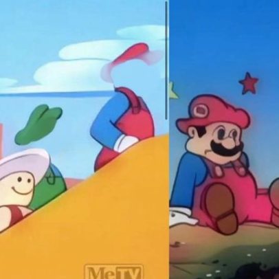 Eles trouxeram de volta o desenho do Super Mario Bros. e o transformaram com IA