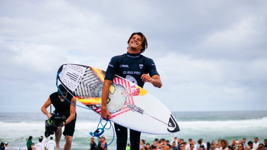 Mateus Herdy confirma vaga no CT; Brasil terá 10 surfistas na elite em 2026