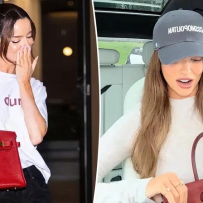 Maura Higgins revela conteúdos da Birkin: gummies probióticas, gloss e creme