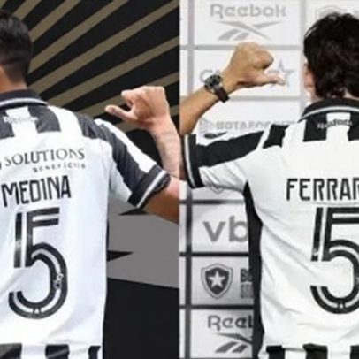 Botafogo apresenta reforços com o mesmo número e gera confusão