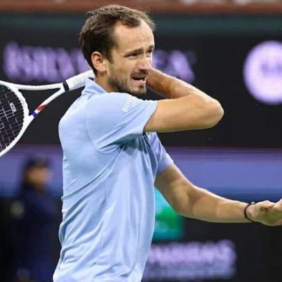 Medvedev realiza lance polêmico na vitória sobre Draper