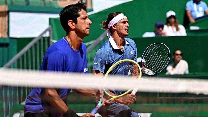 Melo joga com Zverev em Monte Carlo e será o único brasileiro nas duplas