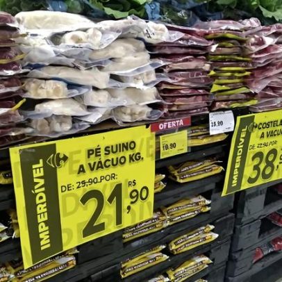 Inflação de março fica em 0,44% pressionada por alimentos