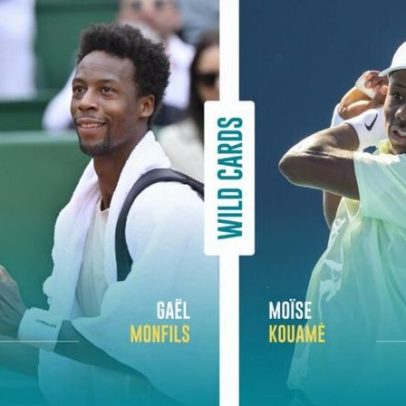 Monfils e Kouame recebem os dois últimos convites para Monte Carlo