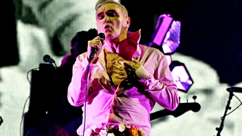 Morrissey, pictured here in London in February, announced that he cancelled his concert in Valencia, Spain, on March 12.