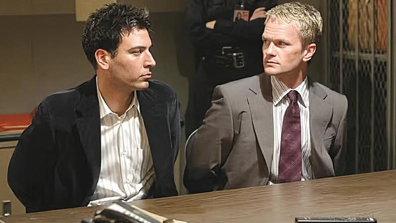 Josh Radnor (à esquerda) e Neil Patrick Harris em 'How I Met Your Mother