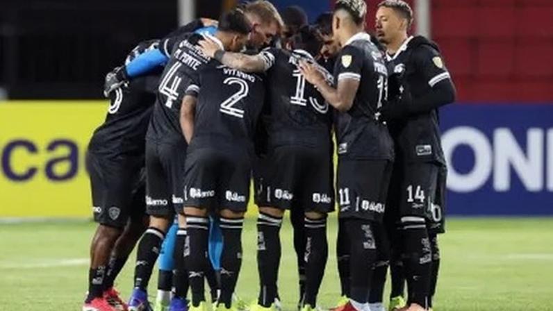 Equipe do Botafogo que enfrentou o Nacional Potosí pela estreia na Libertadores 2026
