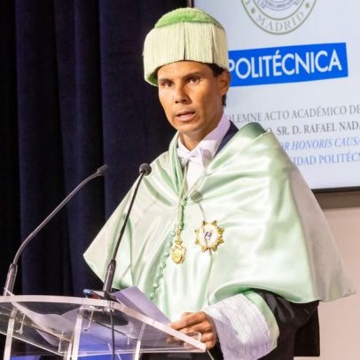 Nadal recebe doutor honoris causa pela Universidade Politécnica de Madri