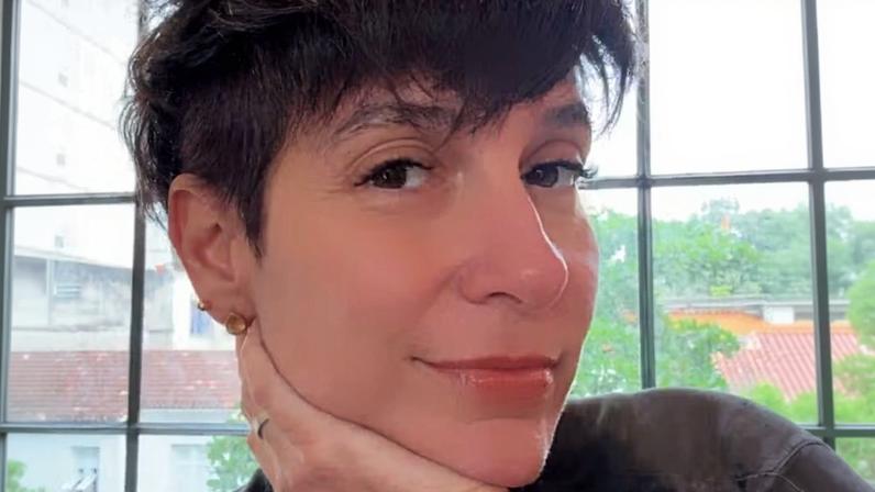 Natasha Dantas adere ao look sidecut