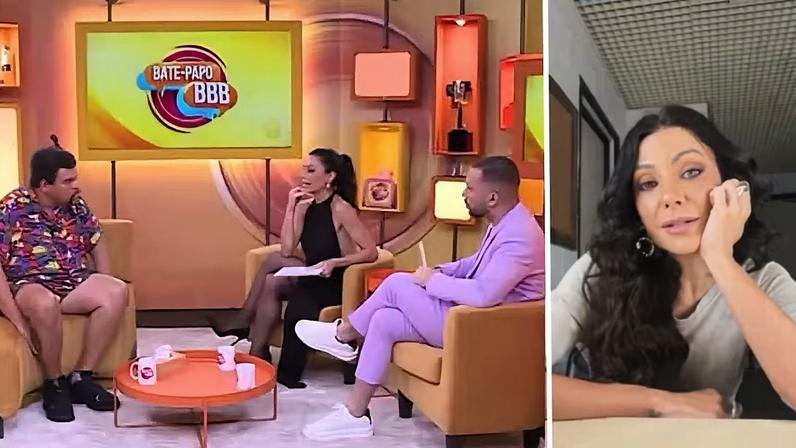 Apresentadora do Bate-papo BBB afirma desconforto com Babu Santana