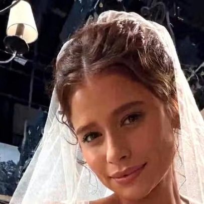 Isadora Cruz usa vestido de noiva sustentável em Coração Acelerado