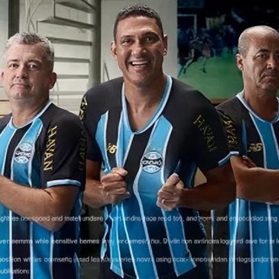 Grêmio apresenta uniforme inspirado em temporada histórica