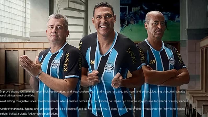 Grêmio apresenta uniforme inspirado em temporada histórica