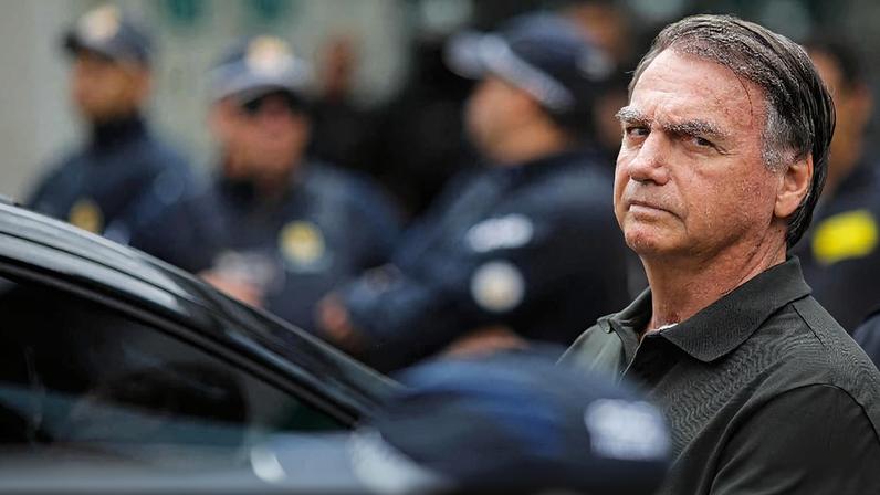 O ex-presidente Jair Bolsonaro (PL) em setembro de 2025