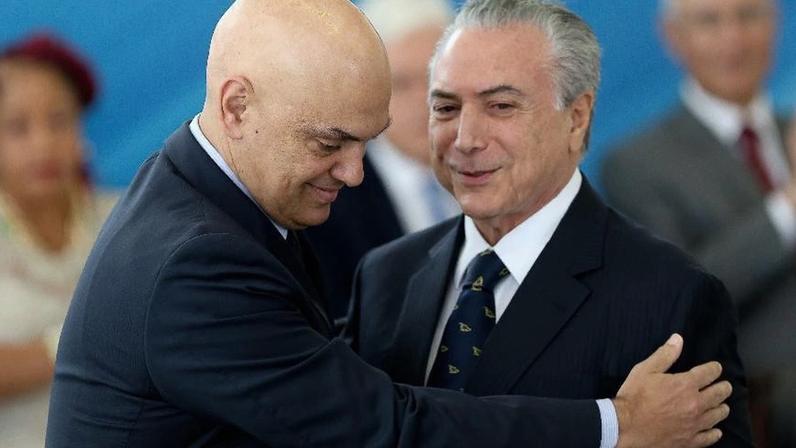 Temer não se arrepende de nomear Moraes e vê importância para eleições